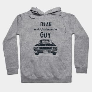 Old-fashioned Vintage Cars Classic Car Lover Man Hoodie